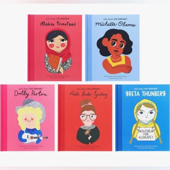 Little People Big Dreams Groundbreaking Women 5 Books Gift Set Hardback Rt $65 - Picture 3 of 5